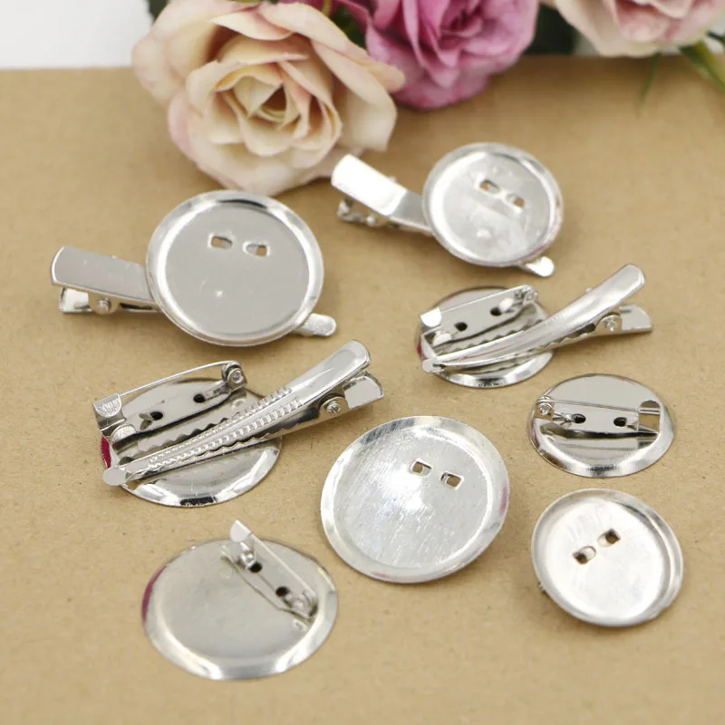 10pcs/bag 20/25/30mm Round Safety Pins Brooch Base Jewelry Findings Accessory Making DIY Brooch Hair Clip Clothing Supplies
10pcs/bag 20/25/30mm Round Safety Pins Brooch Base Jewelry Findings Accessory Making DIY Brooch Hair Clip Clothing Supplies