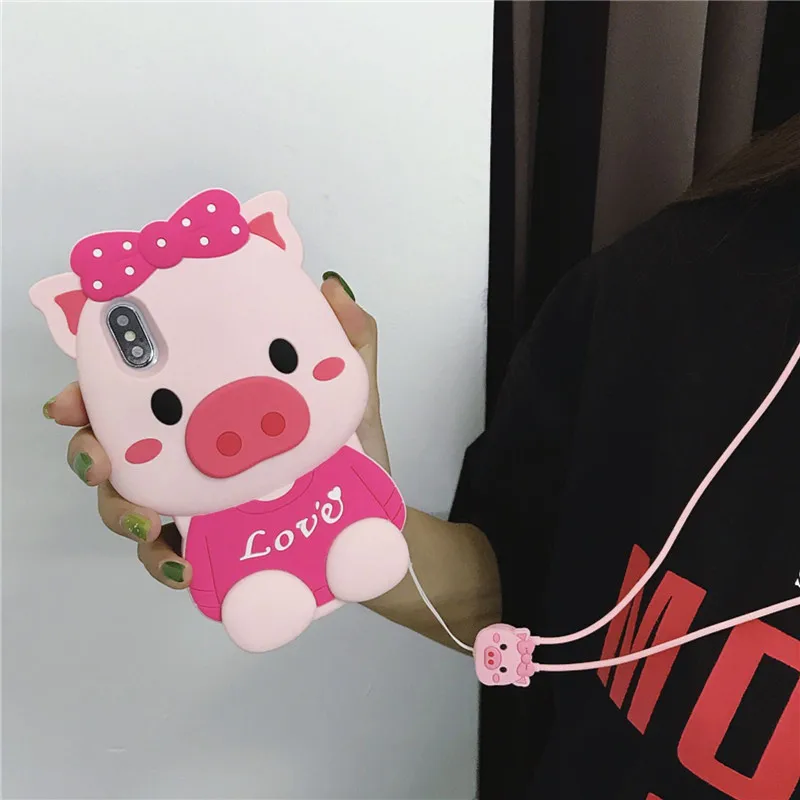 2019 new cute cartoon wave point bow pink pig soft silicone mobile phone case cover For iphone MAX XS XR 6 7 8 plus X phone case
2019 new cute cartoon wave point bow pink pig soft silicone mobile phone case cover For iphone MAX XS XR 6 7 8 plus X phone case