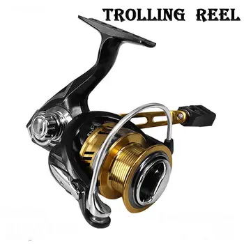 Trolling Reel High Speed Spinning Reel On 7.1 : 1 Gear Ratio 5+1BB Metal Spool Bass Fishing Wheel Spinning Fishing Accessories
Trolling Reel High Speed Spinning Reel On 7.1 : 1 Gear Ratio 5+1BB Metal Spool Bass Fishing Wheel Spinning Fishing Accessories