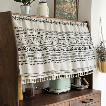 Bohemian Curtain Swag Cotton Linen Printing Short Window Treatment Closet Anti-dust Half Curtain Valance for Cafe Kitchen Room
Bohemian Curtain Swag Cotton Linen Printing Short Window Treatment Closet Anti-dust Half Curtain Valance for Cafe Kitchen Room