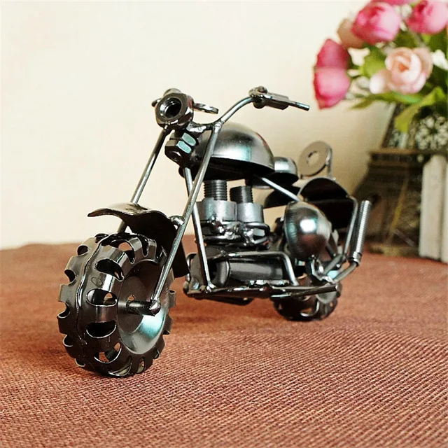 Modern Three Style Cool Harley Davidson Model Metal Craft Furnishing Iron Material Study Ornaments Decor for Friend's Presents
Modern Three Style Cool Harley Davidson Model Metal Craft Furnishing Iron Material Study Ornaments Decor for Friend's Presents