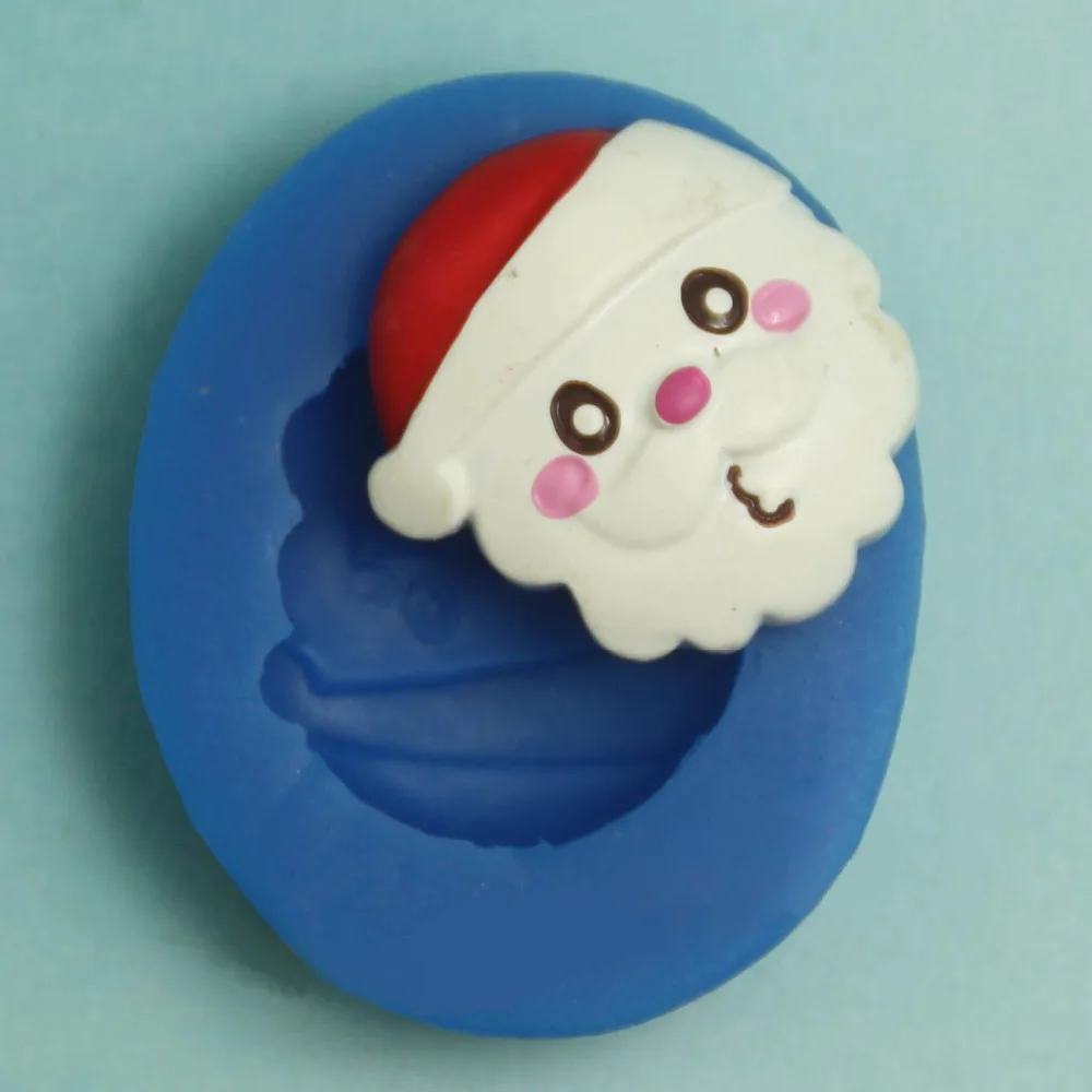 DIY Silicone Fondant Cake molds 3D Cute Santa Claus Moulds Soap Mold Christmas Chocolate Mould For The Baking Tools Cake
DIY Silicone Fondant Cake molds 3D Cute Santa Claus Moulds Soap Mold Christmas Chocolate Mould For The Baking Tools Cake