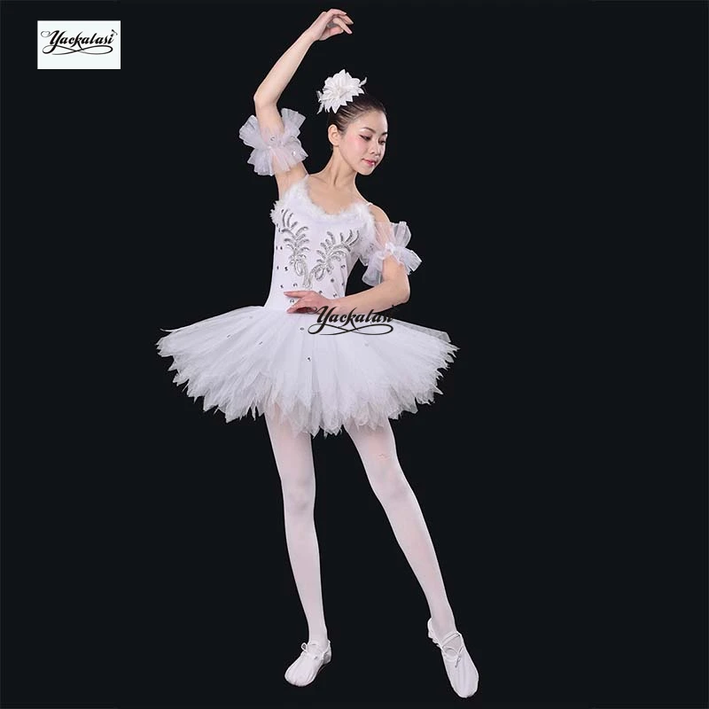Children Girls Swan Lake Costume Professional Ballet Tutu Kid Ballerina Dress Ballet Leotards For Women Shiny Dancewear
Children Girls Swan Lake Costume Professional Ballet Tutu Kid Ballerina Dress Ballet Leotards For Women Shiny Dancewear