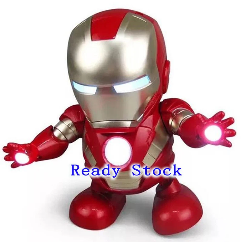 Ready Stock Dance Iron Man Action Figure Toy LED Flashlight with Sound Avengers Iron Man Hero Electronic Toy
Ready Stock Dance Iron Man Action Figure Toy LED Flashlight with Sound Avengers Iron Man Hero Electronic Toy