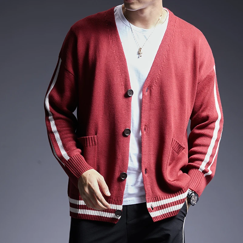 2020 New Fashion Brand Sweater Men's Cardigan Solid Color Slim Fit Jumpers Knitwear Warm Winter Korean Style Casual Mens Clothes
2020 New Fashion Brand Sweater Men's Cardigan Solid Color Slim Fit Jumpers Knitwear Warm Winter Korean Style Casual Mens Clothes