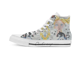 Eira the Snowy Godmother Novelty Design breathable casual High Top lace-up Canvas shoes sneakers
Eira the Snowy Godmother Novelty Design breathable casual High Top lace-up Canvas shoes sneakers