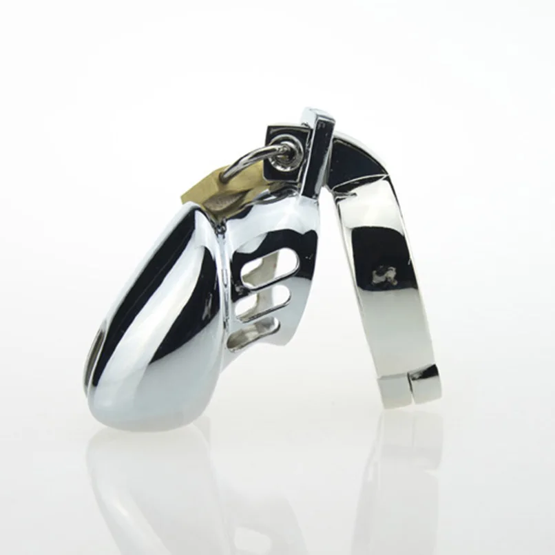 Metal Chastity Device Penis Cage With Adjustable Cock Ring Sex Products For Man, Chastity Belt Cock Dick Cage Male Sex Toys
