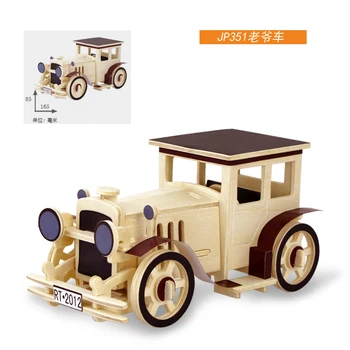 3D Wooden Wooden Puzzle Vintage Car Static Model of Children's Educational Toy Intelligence Toy Car 
3D Wooden Wooden Puzzle Vintage Car Static Model of Children's Educational Toy Intelligence Toy Car