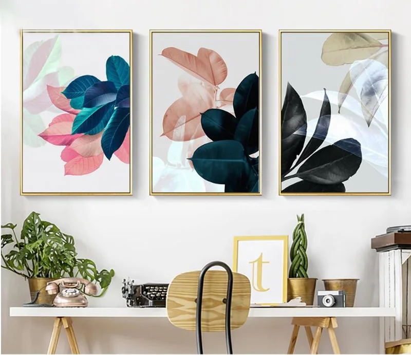 Colorful Leaves Wall Pictures for Living Room Home Decoration Nordic Plants Poster Wall Art Canvas Painting Posters and Prints
Colorful Leaves Wall Pictures for Living Room Home Decoration Nordic Plants Poster Wall Art Canvas Painting Posters and Prints