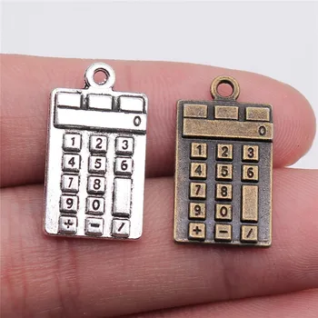 WYSIWYG 10pcs Charms Calculators 2 Colors Antique Silver Color Antique Bronze Color 23x13mm Metal Alloy Jewelry DIY Accessories
WYSIWYG 10pcs Charms Calculators 2 Colors Antique Silver Color Antique Bronze Color 23x13mm Metal Alloy Jewelry DIY Accessories