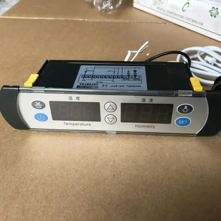 SF-477 Temperature Controller Refrigerator Display Cabinet Medical Cabinet Seafood Cabinet Digital Temperature Controller
SF-477 Temperature Controller Refrigerator Display Cabinet Medical Cabinet Seafood Cabinet Digital Temperature Controller