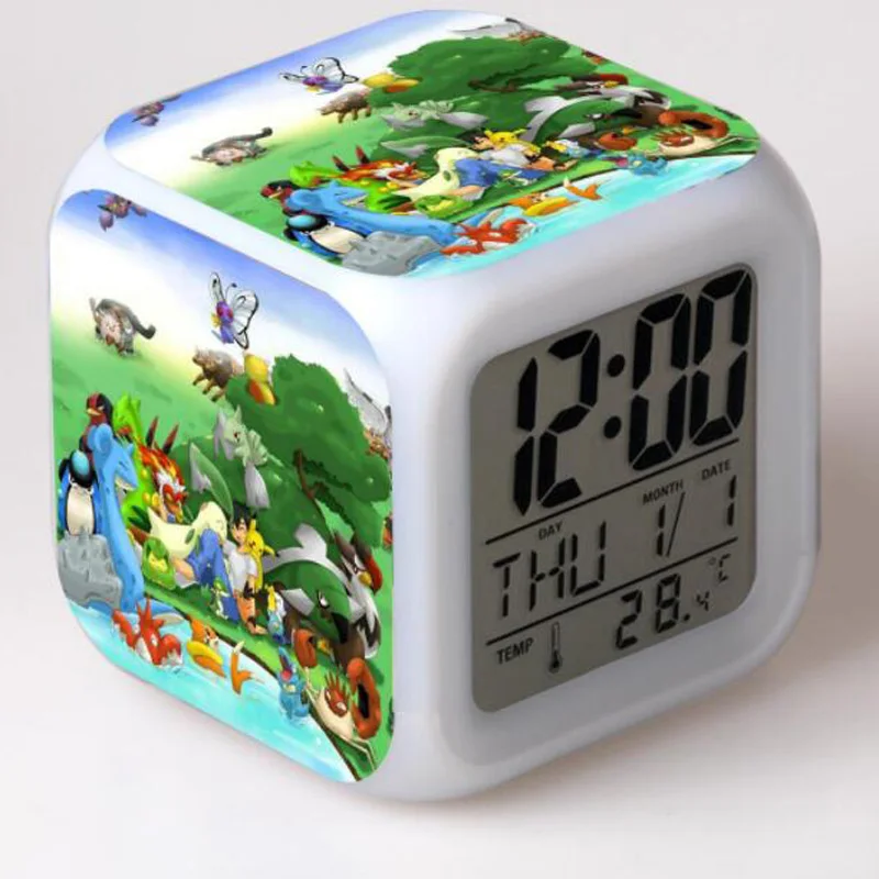 Baby Lighting Toy LED Colorful Flash Touch Lamp Minion Pokemon Figure Pikachu Alarm Table Clock Bedroom Cube Children Bday Gift
Baby Lighting Toy LED Colorful Flash Touch Lamp Minion Pokemon Figure Pikachu Alarm Table Clock Bedroom Cube Children Bday Gift