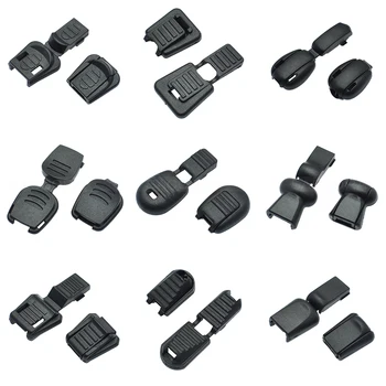 10pcs/pack Zipper Pull Cord Ends For Paracord & Cord Tether Tip Cord Lock Plastic Black
10pcs/pack Zipper Pull Cord Ends For Paracord & Cord Tether Tip Cord Lock Plastic Black