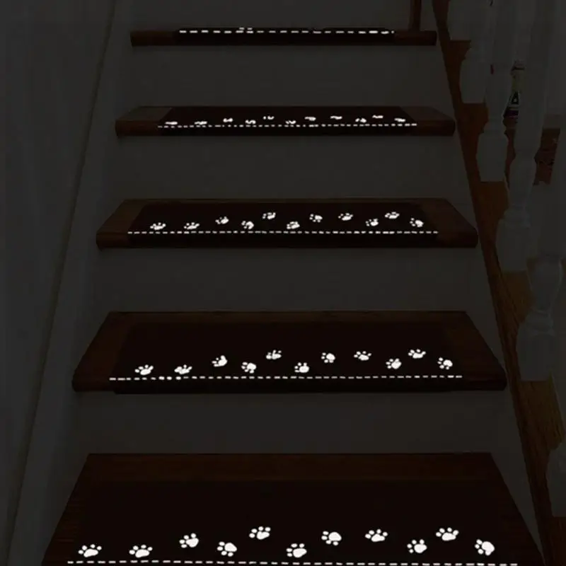 1pcs Luminous Visual Staircase Pad Footprint Pattern Non-slip Stair Mat Self-Adhesive Floor Sticker Safety Kids Room Carpet
1pcs Luminous Visual Staircase Pad Footprint Pattern Non-slip Stair Mat Self-Adhesive Floor Sticker Safety Kids Room Carpet