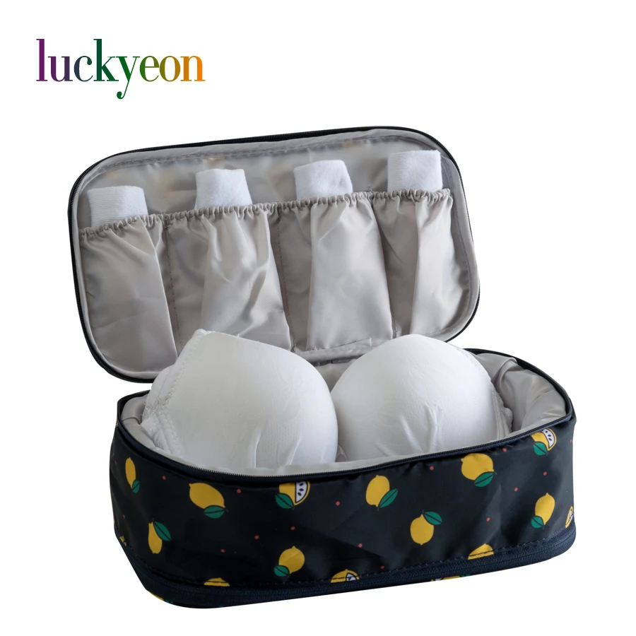 2018 New Arrival Fruit Lemon Women Underwear Travel Bag Bra Organizer Cosmetic Makeup Pouch Case for Ladies
2018 New Arrival Fruit Lemon Women Underwear Travel Bag Bra Organizer Cosmetic Makeup Pouch Case for Ladies