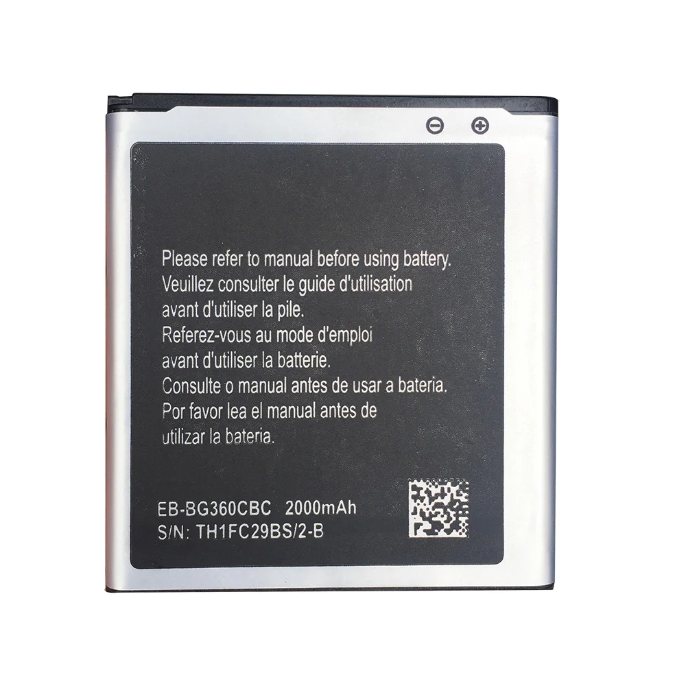 EB-BG360CBC Mobile Phone Battery For Samsung Galaxy Core Prime G360 G361F G361H G3606 G3608 G3609 G360H/F LTE SM-G3606 Batteries
EB-BG360CBC Mobile Phone Battery For Samsung Galaxy Core Prime G360 G361F G361H G3606 G3608 G3609 G360H/F LTE SM-G3606 Batteries