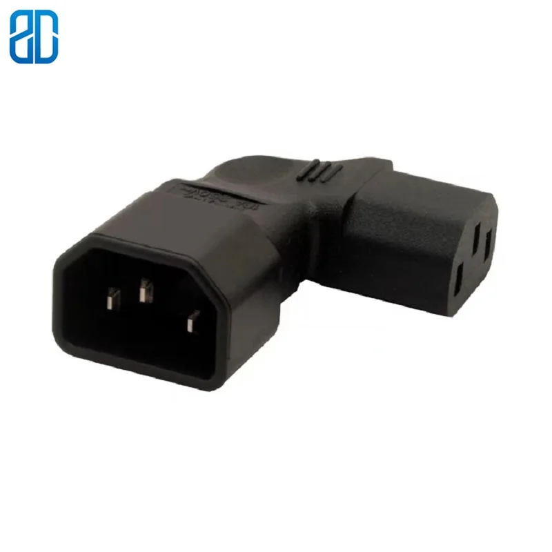 C14-C13 IEC 320 C14 To C13 Right Angle AC Adapter IEC 3Pole Male To Female 90degree Vertical Right Angle AC Converter
C14-C13 IEC 320 C14 To C13 Right Angle AC Adapter IEC 3Pole Male To Female 90degree Vertical Right Angle AC Converter