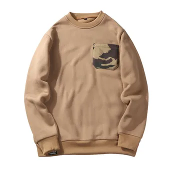 Men's Sweatshirt 2019 New Men's Pullover Autumn and Winter Camouflage Pocket Sweatshirt Loose Casual large size jacket
Men's Sweatshirt 2019 New Men's Pullover Autumn and Winter Camouflage Pocket Sweatshirt Loose Casual large size jacket