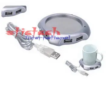 by dhl or ems 200 pcs 2016 New Arrival Promotion 4 Port USB HUB Office Coffee Tea Cup Warmer Heater Pad Mat 2.5W 5V
by dhl or ems 200 pcs 2016 New Arrival Promotion 4 Port USB HUB Office Coffee Tea Cup Warmer Heater Pad Mat 2.5W 5V