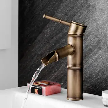 Antique single handle bamboo bathroom faucet cold / hot mixed water faucet sink faucet kitchen faucet bathroom accessories
Antique single handle bamboo bathroom faucet cold / hot mixed water faucet sink faucet kitchen faucet bathroom accessories