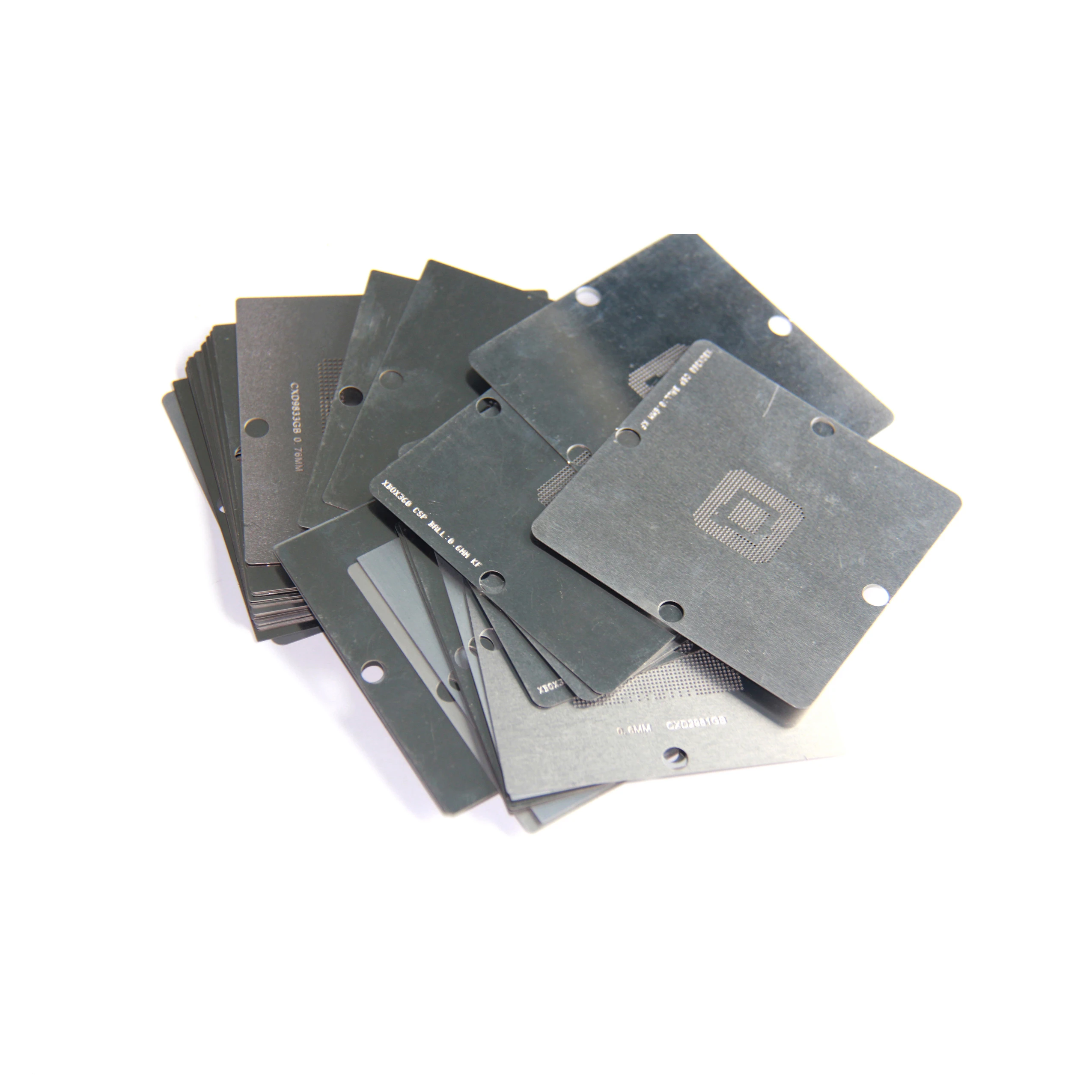 Free shipping 28PCS / SET BGA stencil XBOX360 ps4 ps3 Will bumping net plant beads net 80 * 80mm 90*90mm Small steel mesh
Free shipping 28PCS / SET BGA stencil XBOX360 ps4 ps3 Will bumping net plant beads net 80 * 80mm 90*90mm Small steel mesh