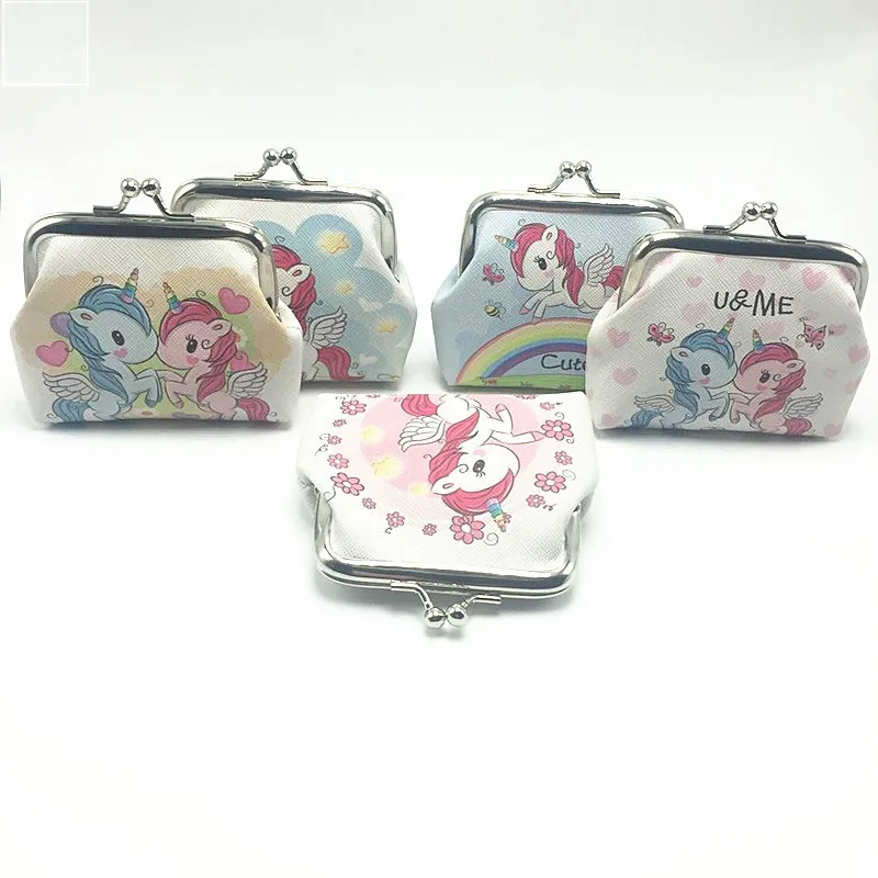 My Little Pony new coin purse cartoon girls Unicorn print buckle Women's short coin purse Storage bag
My Little Pony new coin purse cartoon girls Unicorn print buckle Women's short coin purse Storage bag