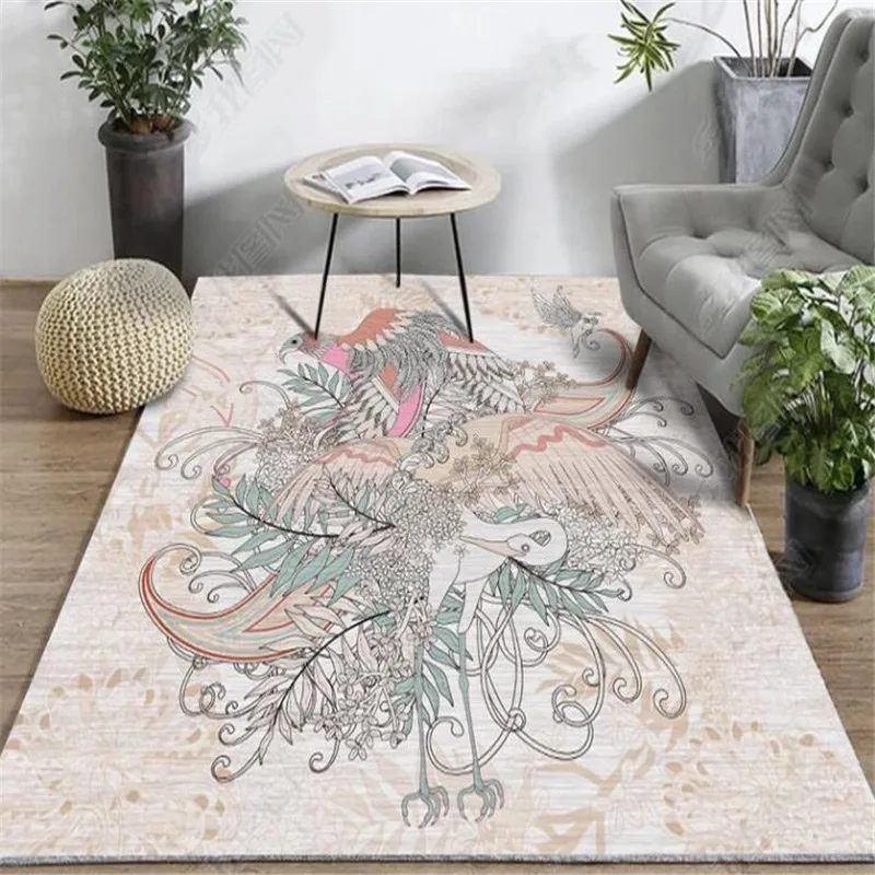 Japanese Style Rugs And Carpets For Living Room Flower And Bird Customize 3D Rugs Bedroom Beside Hallway Floor Mat Carpet
Japanese Style Rugs And Carpets For Living Room Flower And Bird Customize 3D Rugs Bedroom Beside Hallway Floor Mat Carpet