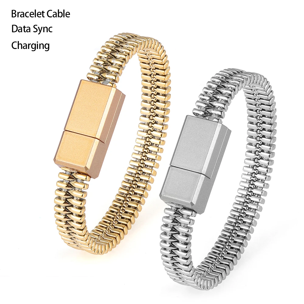 New Coming Bracelet Charger Wristband Micro USB Data Sync Charging Cable for iPhone Android High Speed Data Transfer
New Coming Bracelet Charger Wristband Micro USB Data Sync Charging Cable for iPhone Android High Speed Data Transfer