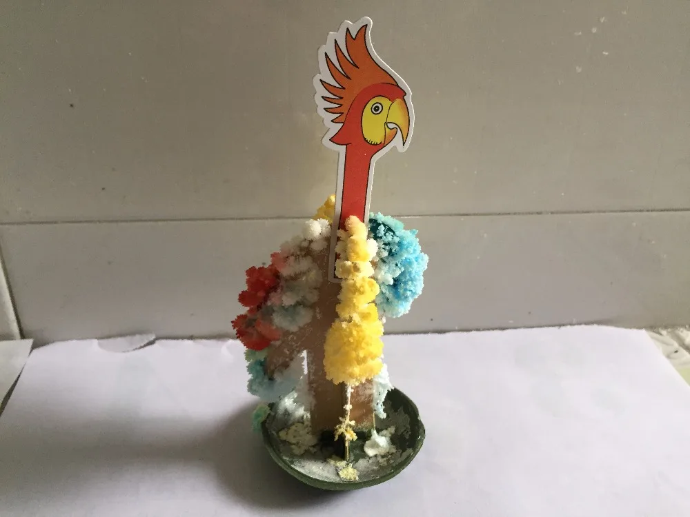 2019 13x7cm Multicolor Paper Growing Magic Parrot Tree Magically Grow Christmas Trees Wunderbaum Science Toys For Children 50PCS
2019 13x7cm Multicolor Paper Growing Magic Parrot Tree Magically Grow Christmas Trees Wunderbaum Science Toys For Children 50PCS