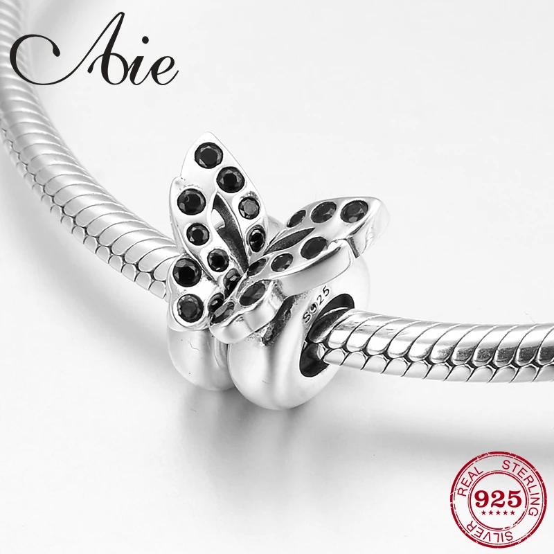 2019 New 925 Sterling Silver black CZ Butterfly spacer stopper beads Fit Original Pandora Charm Bracelet Jewelry making
2019 New 925 Sterling Silver black CZ Butterfly spacer stopper beads Fit Original Pandora Charm Bracelet Jewelry making