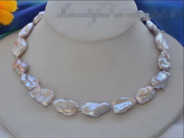 Free shipping >>>>>z4884 18mm purple baroque keshi reborn freshwater pearl necklace 16inch
Free shipping >>>>>z4884 18mm purple baroque keshi reborn freshwater pearl necklace 16inch