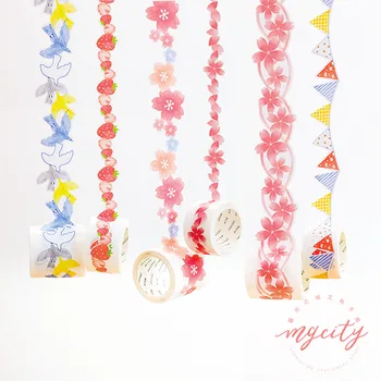 1pcs/lot DIY Cartoon Washi Masking Tapes Sakura Bluebird decorative adhesive tape stickers/School Supplies 5m
1pcs/lot DIY Cartoon Washi Masking Tapes Sakura Bluebird decorative adhesive tape stickers/School Supplies 5m