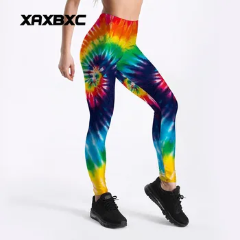 XAXBXC 4065 Tie Dye Rainbow Spiral Vortex Prints Fitness Workout Push Up Women Leggings Slim Sexy Female Pencil Pants Plus Size
XAXBXC 4065 Tie Dye Rainbow Spiral Vortex Prints Fitness Workout Push Up Women Leggings Slim Sexy Female Pencil Pants Plus Size
