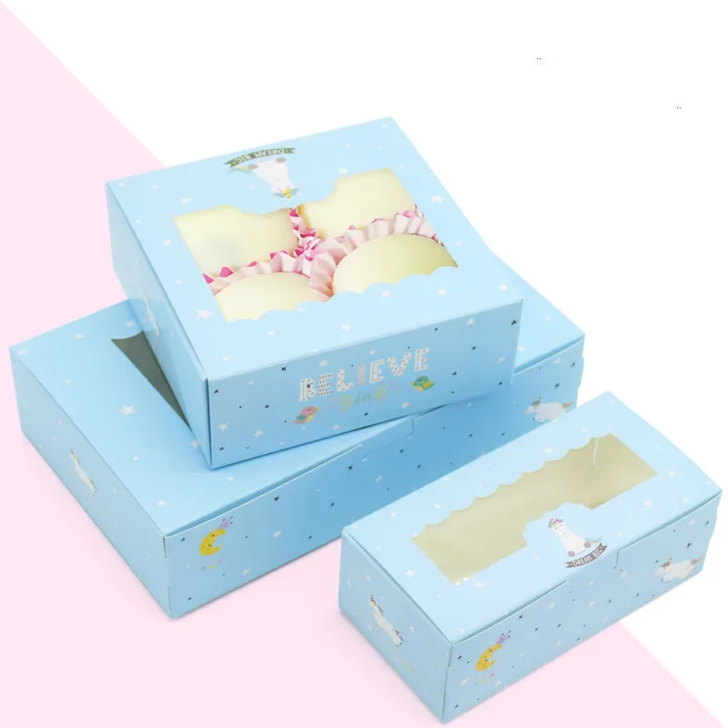 10 Pcs Unicorn Gift Paper Box Kids Birthday Wedding Party Kraft Paper Box With Window Cake Packaging Candy Cookies Cupcake Boxes
10 Pcs Unicorn Gift Paper Box Kids Birthday Wedding Party Kraft Paper Box With Window Cake Packaging Candy Cookies Cupcake Boxes