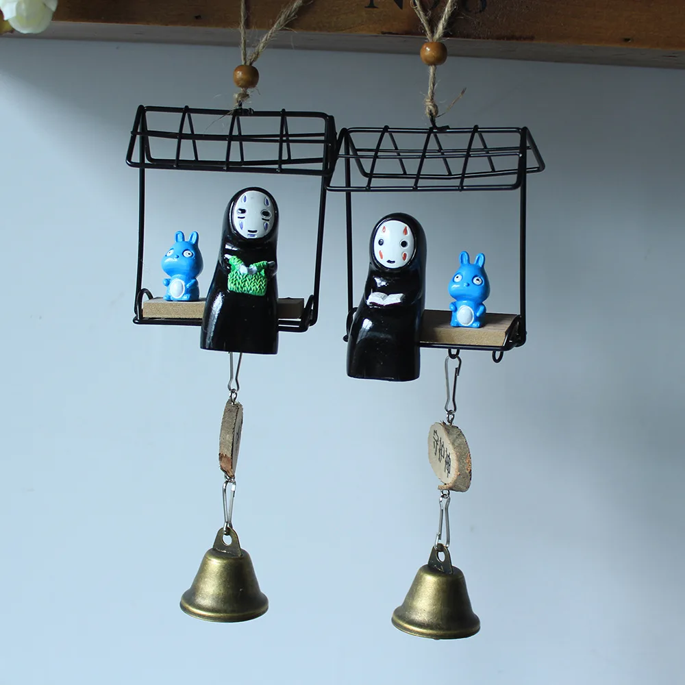 New 1pcs 35cm NO FACE Windbell Action Figure Japanese Anime Kaonashi Miyazaki Hayao Spirited Away Figures Kids Creative Toy Gift
New 1pcs 35cm NO FACE Windbell Action Figure Japanese Anime Kaonashi Miyazaki Hayao Spirited Away Figures Kids Creative Toy Gift
