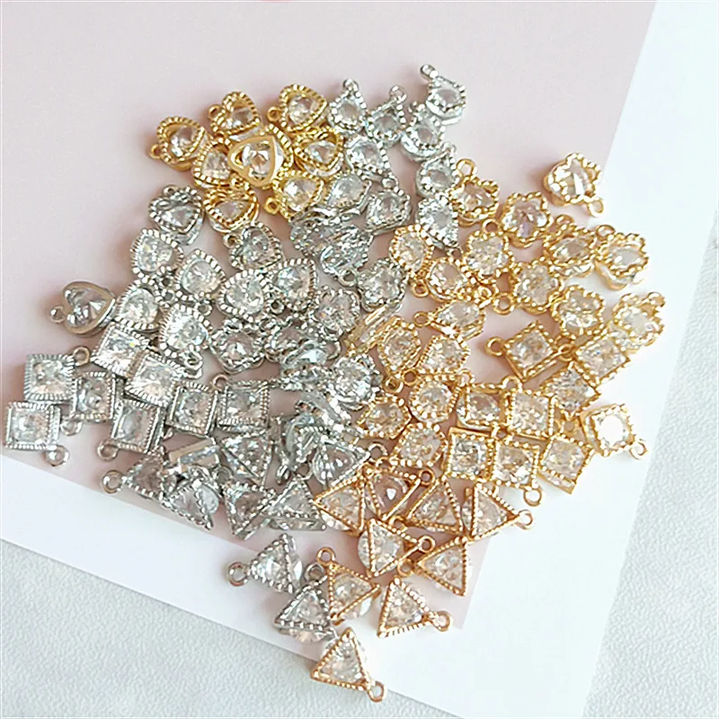 10 pcs/lot Alloy Creative Gold Rhineston Pendant Buttons Ornaments Jewelry Earrings Choker Hair DIY Jewelry Accessories Handmade
10 pcs/lot Alloy Creative Gold Rhineston Pendant Buttons Ornaments Jewelry Earrings Choker Hair DIY Jewelry Accessories Handmade
