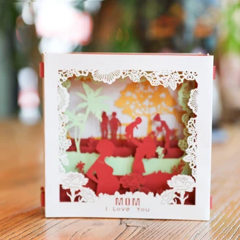 3D Laser Cut Handmade Mother's Life Mom I LOVE YOU Paper Greeting Cards PostCard Thanksgiving Mother's Day Gift
3D Laser Cut Handmade Mother's Life Mom I LOVE YOU Paper Greeting Cards PostCard Thanksgiving Mother's Day Gift