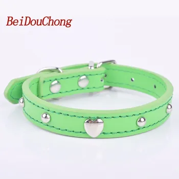 8Colors Pu Leather Puppy Dog Collar Perro Mushroom Studded Adjustable Pet Necklace For Small Dogs 3Sizes S M L
8Colors Pu Leather Puppy Dog Collar Perro Mushroom Studded Adjustable Pet Necklace For Small Dogs 3Sizes S M L