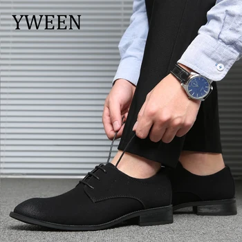 Yween Fashion Men'S Suede Shoes Lace Up Platform Oxford Shoes Men Big Size Shoes
Yween Fashion Men'S Suede Shoes Lace Up Platform Oxford Shoes Men Big Size Shoes