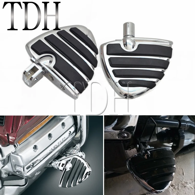 1 Pair Motorcycle Front Footpeg Footrest Chrome Foot Peg for Suzuki Boulevard M50 M90 M109R Honda Gold Wing GL1800 2001-2013
1 Pair Motorcycle Front Footpeg Footrest Chrome Foot Peg for Suzuki Boulevard M50 M90 M109R Honda Gold Wing GL1800 2001-2013