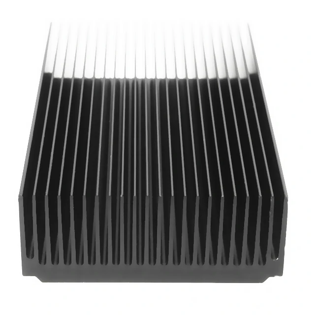 Wytłaczany grzejnik aluminiowy dla elektroniki 2 sztuki - Profil Radiatora z AL6063-T5 do rozpraszania ciepła CPU - Wianko - 3