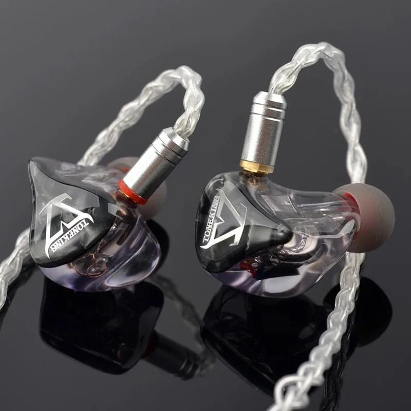 

New TONEKING T88K 8BA Drive Unit In Ear Earphone 8 Balanced Armature Detachable Detach MMCX Cable HIFI Monitoring Earphone