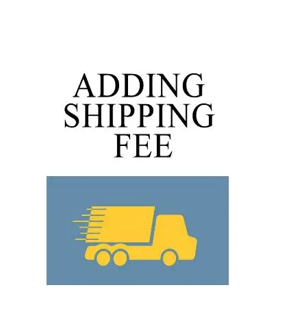 

Extra Fee /cost just for the balance of your order/shipping cost/ remote area fee 2 orders