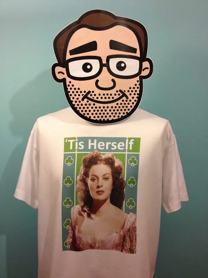Maureen O'Hara T Shirt (The Quiet Man) 'Tis Herself Print T Shirt Mens Short Sleeve Hot Tops Tshirt Homme Fashion Classic
Maureen O'Hara T Shirt (The Quiet Man) 'Tis Herself Print T Shirt Mens Short Sleeve Hot Tops Tshirt Homme Fashion Classic