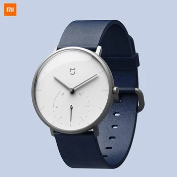 

Xiaomi Mijia Quart z Wristwatch Men Women Watch Life Waterproof Strap Gift For Lover Double Leather Strap