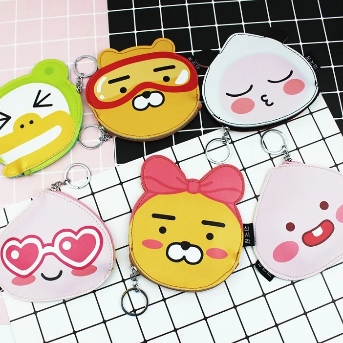 Korea Cartoon Kakao Ryan Peach Cute Zipper Coin Wallet Purse Storage Case Key Ring Chain Birthday Festival Gifts Party Favor
Korea Cartoon Kakao Ryan Peach Cute Zipper Coin Wallet Purse Storage Case Key Ring Chain Birthday Festival Gifts Party Favor