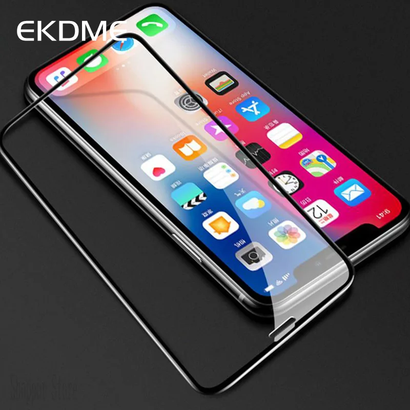 Screen Protector Tempered Glass For iPhone XS Max XR 6.1 6.5 5.8 inch Full Cover Film For iPhone X XS XR 8 7 6 6S Plus 5 5S SE
Screen Protector Tempered Glass For iPhone XS Max XR 6.1 6.5 5.8 inch Full Cover Film For iPhone X XS XR 8 7 6 6S Plus 5 5S SE