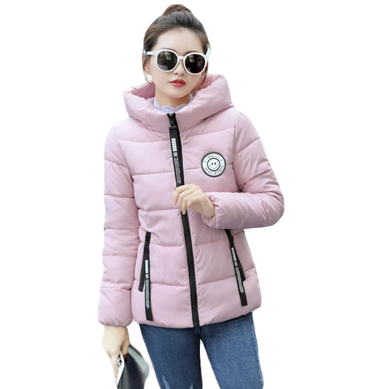 2017 New Winter Jacket Women Hooded Down Cotton Thicken Warm Coat Female Short Slim Cotton-padded Jacket Parkas Plus Size CM1655 
2017 New Winter Jacket Women Hooded Down Cotton Thicken Warm Coat Female Short Slim Cotton-padded Jacket Parkas Plus Size CM1655