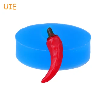 

VYL020U 29.6mm Chilli Pepper Silicone Mold for Sugarcraft, Fondant, Cupcake Topper, Resin, Candy, Chocolate, Gum Paste, Jewelry