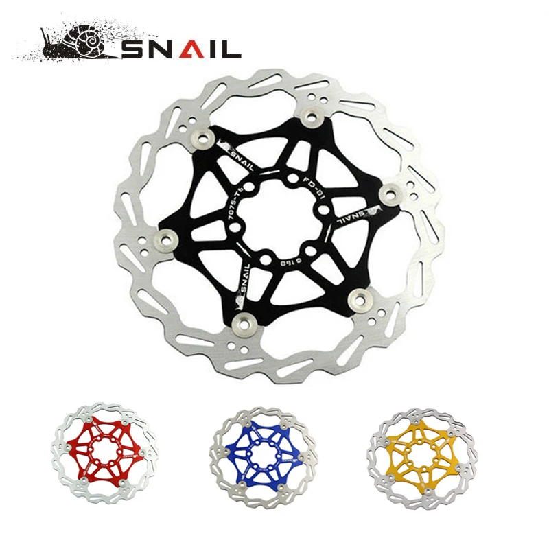SNAIL Mountain Bike MTB DH 180mm 160mm 203mm Float Floating Disc Brake Rotor Cycling Bicycle Rotors
SNAIL Mountain Bike MTB DH 180mm 160mm 203mm Float Floating Disc Brake Rotor Cycling Bicycle Rotors